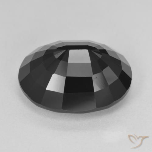 Turmalina Schorl Natural 12.61ct, oval, Opaco