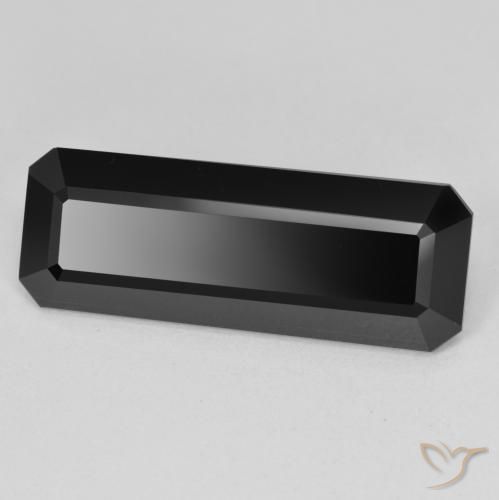 Turmalina Schorl Natural 11.82ct, Corte Octógono / Esmeralda, Opaco