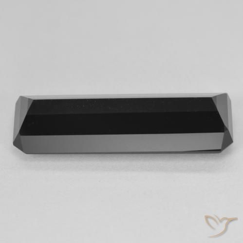 Turmalina Schorl Natural 11.82ct, Corte Octógono / Esmeralda, Opaco