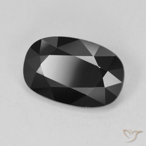 Turmalina Schorl Natural 5.22ct, oval, Opaco