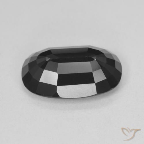 Turmalina Schorl Natural 5.22ct, oval, Opaco