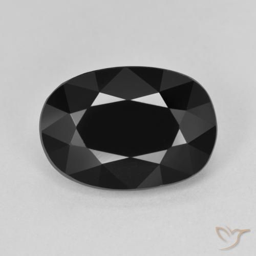 6.96ct Natural Schorl Turmalina, oval, Opaco