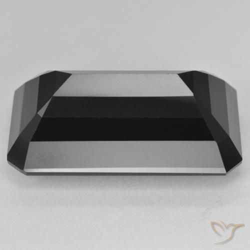 Turmalina Schorl Natural 37.58ct, Corte Octógono / Esmeralda, Opaco