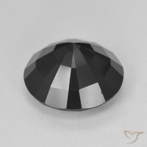 Turmalina Schorl Natural 7.85ct, Redondo, Opaco