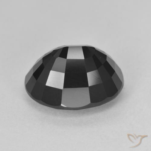 Turmalina Schorl Natural 6.69ct, oval, Opaco