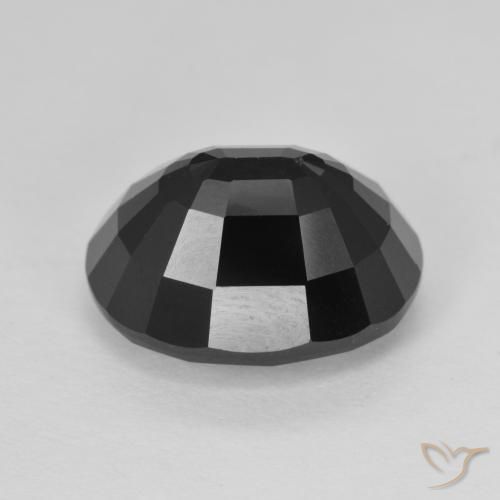Turmalina Schorl Natural 7.19ct, oval, Opaco