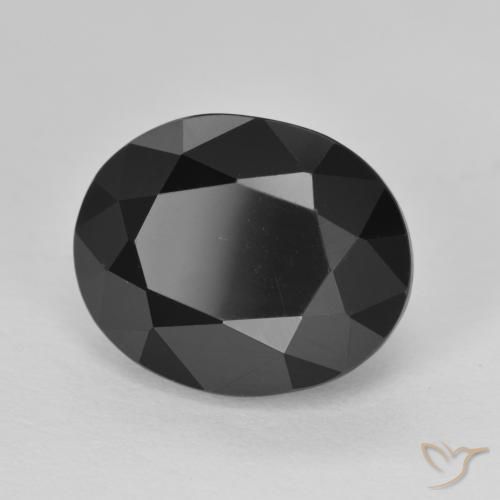 Turmalina Schorl Natural 7.44ct, oval, Opaco