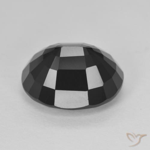 Turmalina Schorl Natural 7.44ct, oval, Opaco