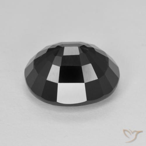 Turmalina Schorl Natural 5.88ct, oval, Opaco