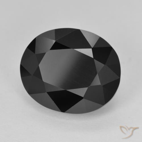 Turmalina Schorl Natural 11.55ct, oval, Opaco