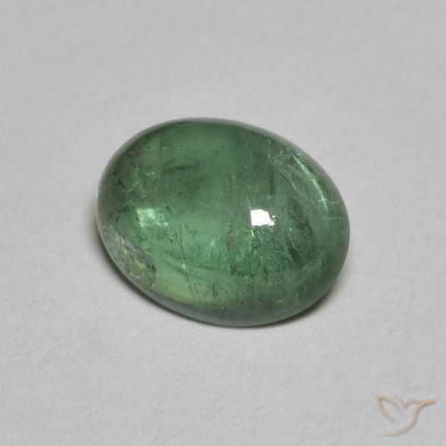 Turmalina Luz verde Natural 1.28ct, oval, Transparente