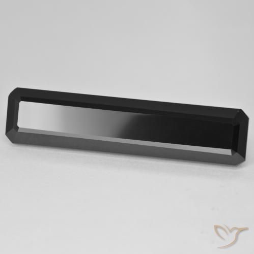 Turmalina Schorl Natural 27.51ct, Corte Octógono / Esmeralda, Opaco