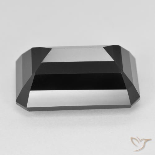 Turmalina Schorl Natural 23.09ct, Corte Octógono / Esmeralda, Opaco