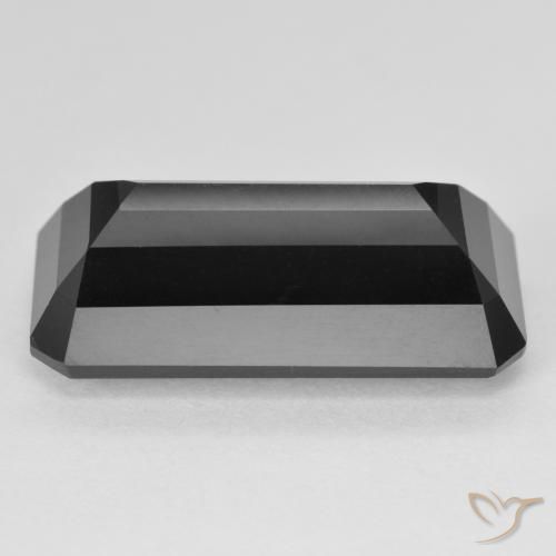 Turmalina Schorl Natural 13.63ct, Corte Octógono / Esmeralda, Opaco
