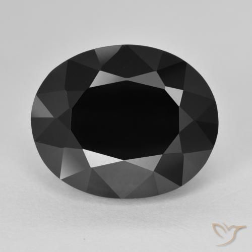14.00ct Natural Schorl Turmalina, oval, Opaco