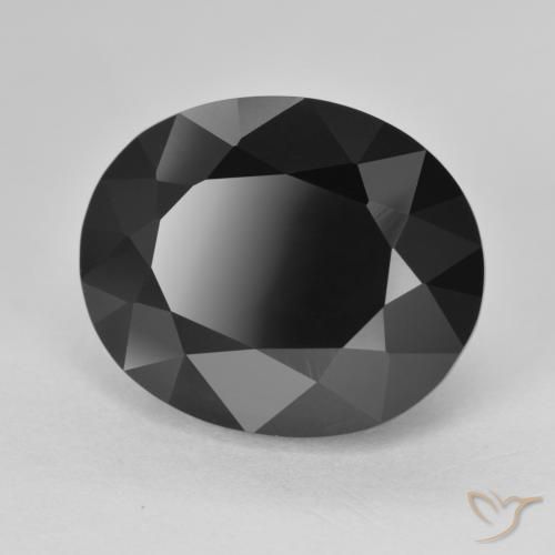 Turmalina Schorl Natural 14.00ct, oval, Opaco