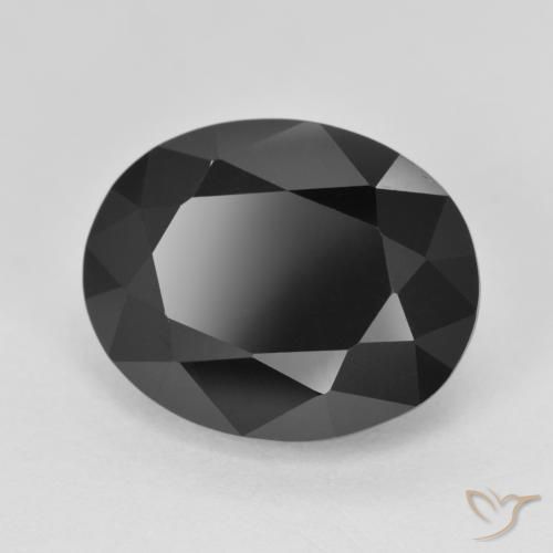 Turmalina Schorl Natural 9.85ct, oval, Opaco