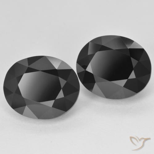 12.55ctw Natural Schorl Turmalina, oval, Opaco