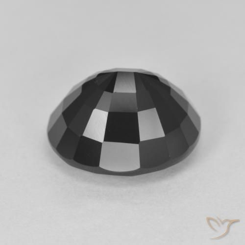 Turmalina Schorl Natural 5.61ct, oval, Opaco