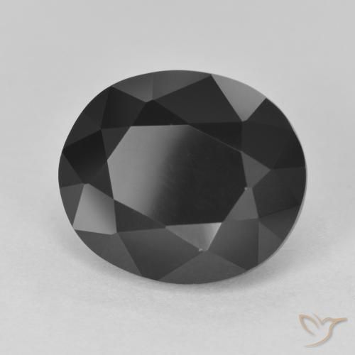 Turmalina Schorl Natural 8.05ct, oval, Opaco