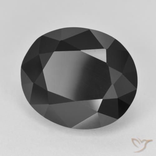 Turmalina Schorl Natural 15.33ct, oval, Opaco