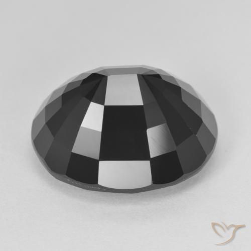 Turmalina Schorl Natural 15.33ct, oval, Opaco
