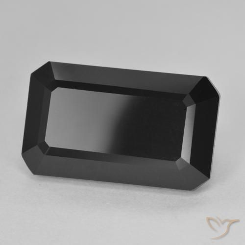 Turmalina Schorl Natural 14.62ct, Corte Octógono / Esmeralda, Opaco