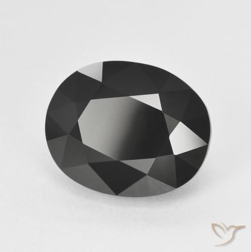 Turmalina Schorl Natural 6.23ct, oval, Opaco