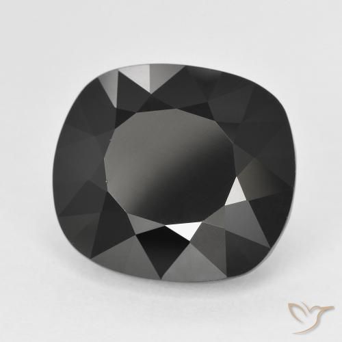 Turmalina Schorl Natural 13.87ct, Almofada, Opaco