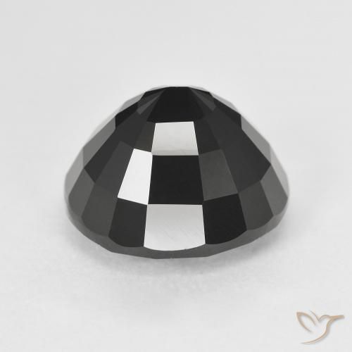Turmalina Schorl Natural 7.56ct, oval, Opaco