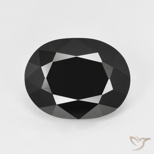 5.67ct Natural Schorl Turmalina, oval, Opaco