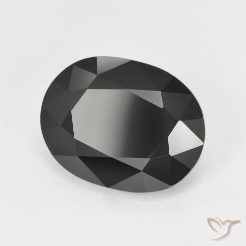 Turmalina Schorl Natural 5.67ct, oval, Opaco