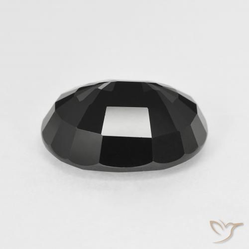 Turmalina Schorl Natural 5.67ct, oval, Opaco