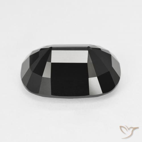 Turmalina Schorl Natural 7.52ct, Almofada, Opaco