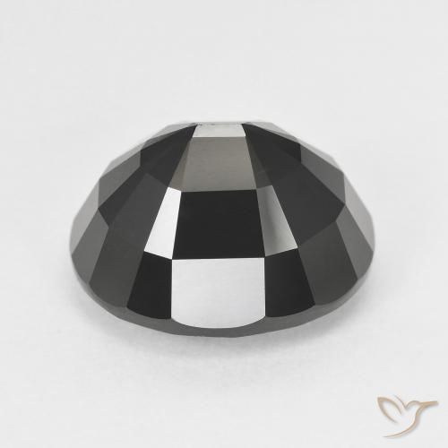 Turmalina Schorl Natural 7.58ct, oval, Opaco