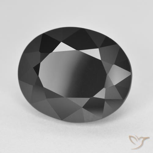 Turmalina Schorl Natural 13.51ct, oval, Opaco