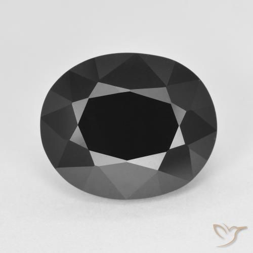 7.36ct Natural Schorl Turmalina, oval, Opaco