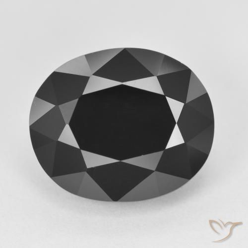 10.44ct Natural Schorl Turmalina, oval, Opaco