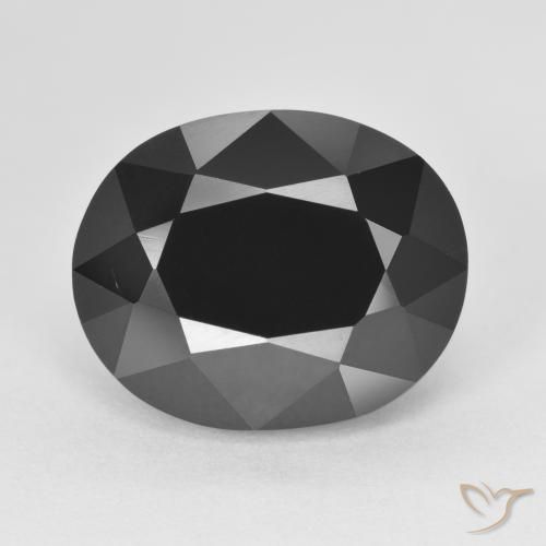 9.12ct Natural Schorl Turmalina, oval, Opaco