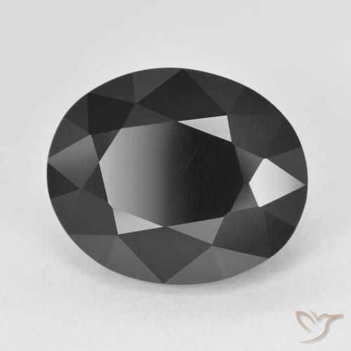 Turmalina Schorl Natural 10.65ct, oval, Opaco