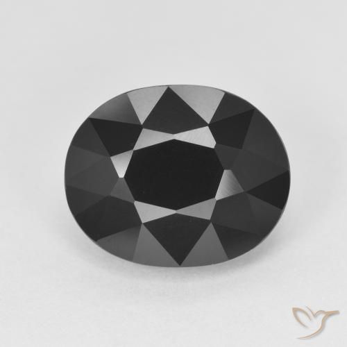 5.80ct Natural Schorl Turmalina, oval, Opaco