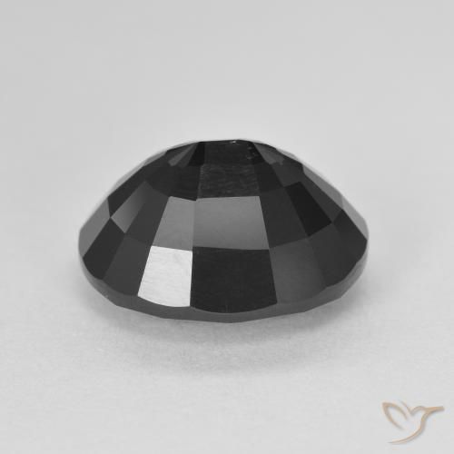 Turmalina Schorl Natural 6.23ct, oval, Opaco