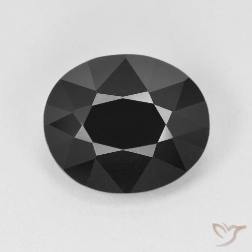 5.23ct Natural Schorl Turmalina, oval, Opaco