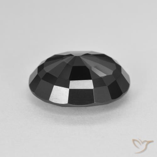 Turmalina Schorl Natural 5.23ct, oval, Opaco