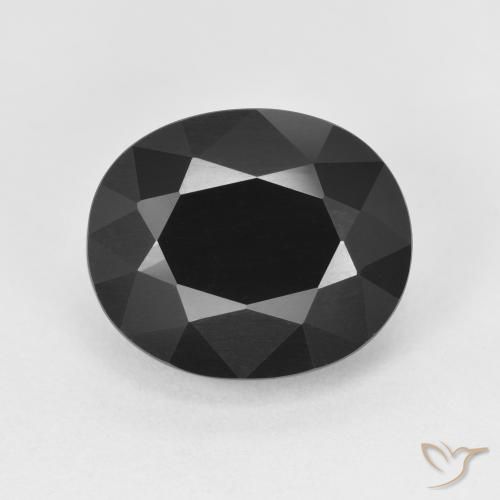 6.22ct Natural Schorl Turmalina, oval, Opaco