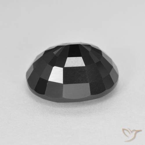 Turmalina Schorl Natural 6.22ct, oval, Opaco