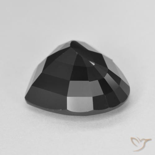Turmalina Schorl Natural 7.20ct, Coração, Opaco