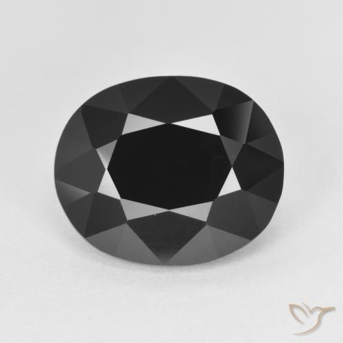 5.01ct Natural Schorl Turmalina, oval, Opaco