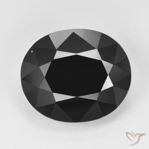 12.70ct Natural Schorl Turmalina, oval, Opaco