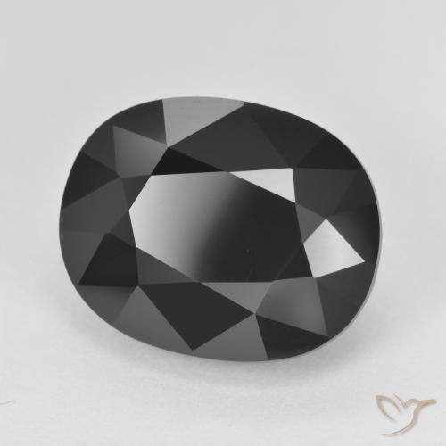 Turmalina Schorl Natural 15.03ct, oval, Opaco
